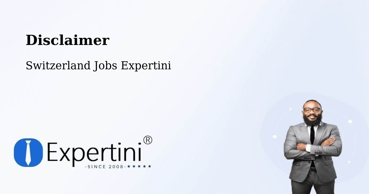 Disclaimer – Stabio - Switzerland Jobs Expertini