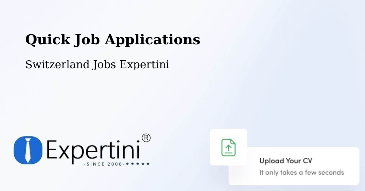 Quick Apply Feature – Stabio - Switzerland Jobs Expertini